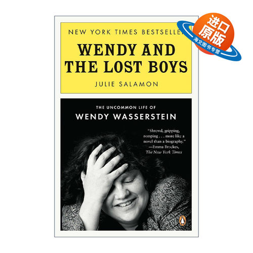 英文原版 Wendy and the Lost Boys 温迪和迷路的男孩 温迪·瓦瑟斯坦传 普利策奖得主 Julie Salamon 英文版 进口英语原版书籍
