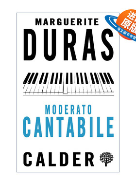 英文原版 Moderato Cantabile 琴声如诉 玛格丽特·杜拉斯 英文版 进口英语原版书籍