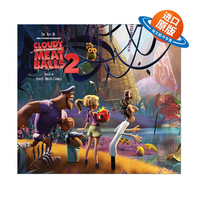 英文原版 The Art of Cloudy with a Chance of Meatballs 2 美食从天降 天降美食 精装艺术设定集2 动画电影 进口英语原版书籍