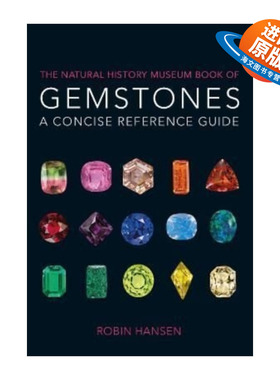英文原版 The Natural History Museum Book of Gemstones A concise reference guide 自然历史博物馆的宝石之书 简明参考指南