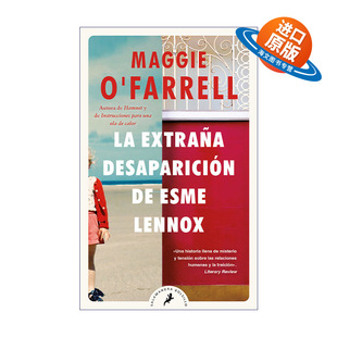 Esme 艾斯蜜 小说 Lennox extrana 西班牙语版 消失 The 进口原版 Act desaparicion 原版 书籍 Vanishing