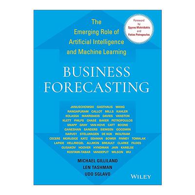 英文原版 Business Forecasting 商业预测 人工智能与机器学习的新兴角色 精装 英文版 进口英语原版书籍