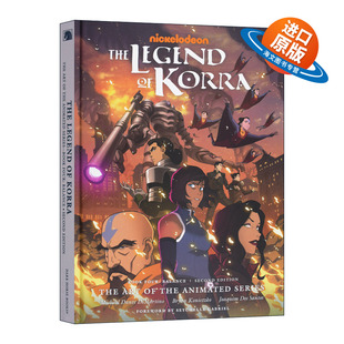 英文原版 The Legend of Korra The Art of the Animated Series--Book Four Balance 降世神通 科拉传奇 动画设定集四 精装 进口