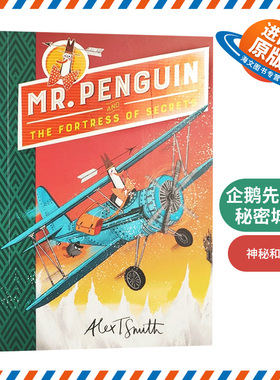 英文原版 企鹅先生系列2 企鹅先生和秘密城堡 儿童插图读物 Mr Penguin and the Fortress of Secrets: Book 2