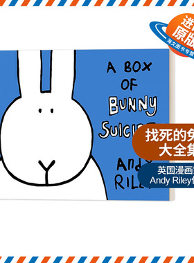 英文原版 A Box of Bunny Suicides 找死的兔子大全集 英国漫画家Andy Riley 英文版 进口英语原版书籍