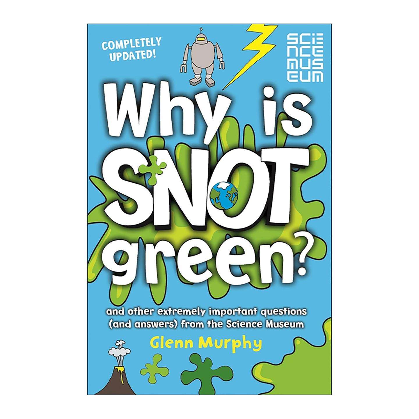 英文原版 Why is Snot Green 为什么鼻涕是绿色的 儿童科普百科读物 英文版 进口英语原版书籍