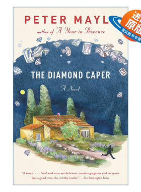 英文原版 The Diamond Caper Sam Levitt Capers 04 钻石大盗 萨姆·列维特探案记系列4 永远的普罗旺斯作者Peter Mayle 英文版