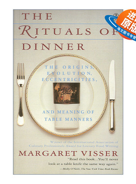 英文原版 The Rituals of Dinner 饮食行为学 文明举止的起源 发展与含义 Margaret Visser 英文版 进口英语原版书籍