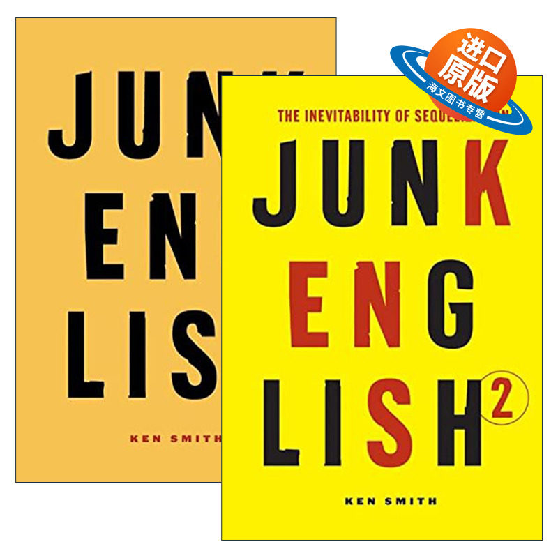 英文原版 Junk English系列 套装2册 垃圾英语 语言学 词源工具书 Ken Smith 英文版 进口英语原版书籍