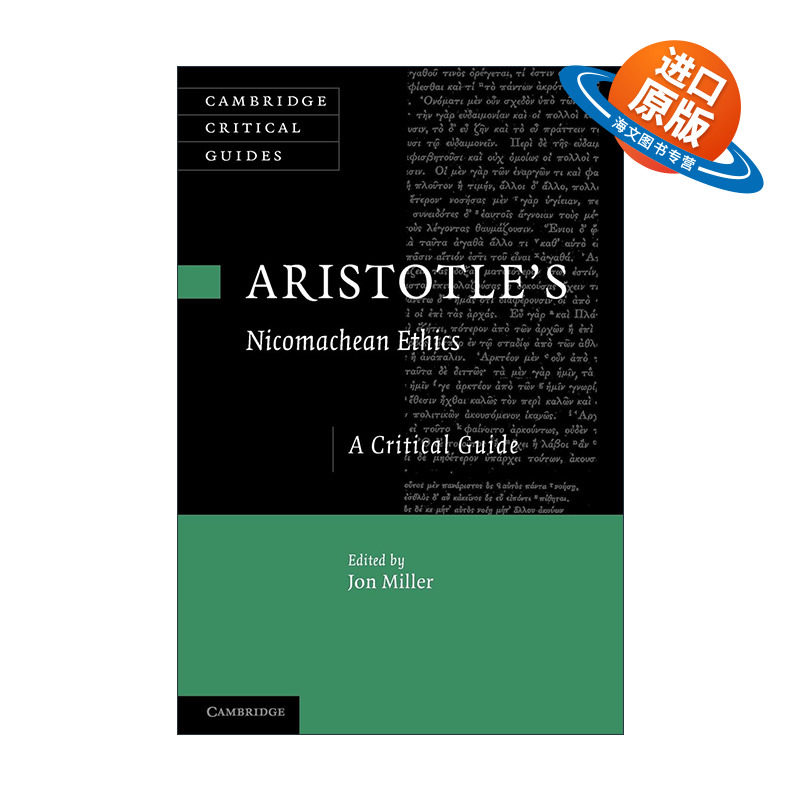 英文原版 Aristotle's Nicomachean Ethics 亚里士多德 尼各马科伦理学 剑桥批评导读系列 英文版 进口英语原版书籍