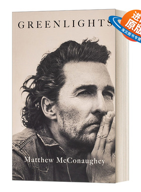 英文原版 Greenlights 马修麦康纳自传 绿灯 英文版 进口英语原版书籍