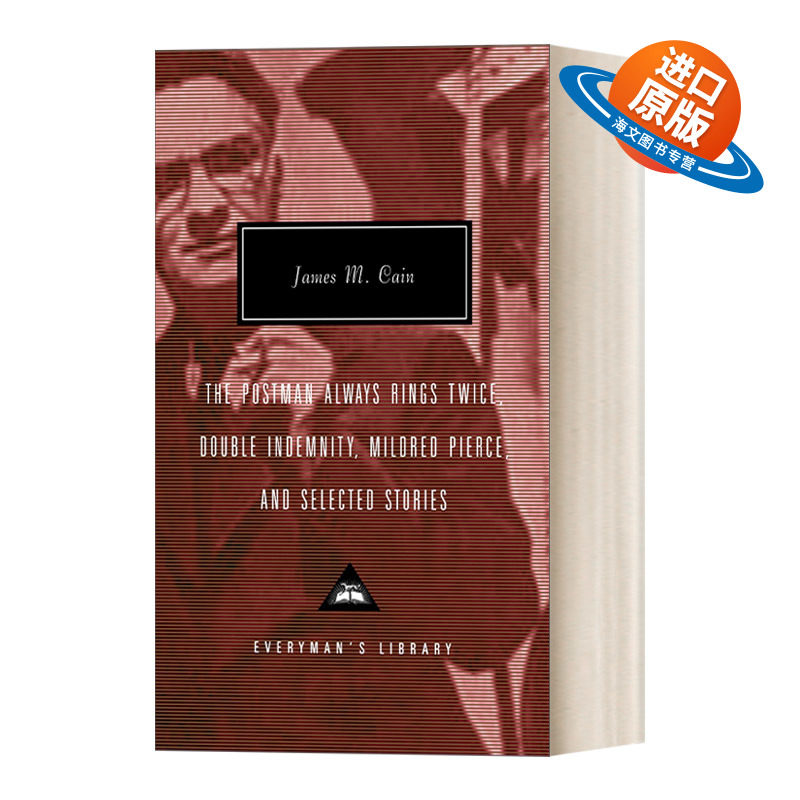 英文原版 The Postman Always Rings Twice 邮差总是按两次铃等短篇小说选集 人人图书馆当代经典系列 精装收藏版 英文版 进口书