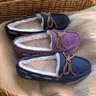 JUMBO简帛皮毛一体运动羊毛休闲女鞋雪地靴保暖防冻轻便牛皮帮面