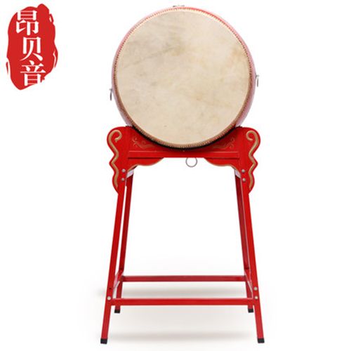 昂貝音18/20/24/1米立式戰(zhàn)鼓牛皮大鼓堂鼓牛皮鼓鑼鼓民族樂器