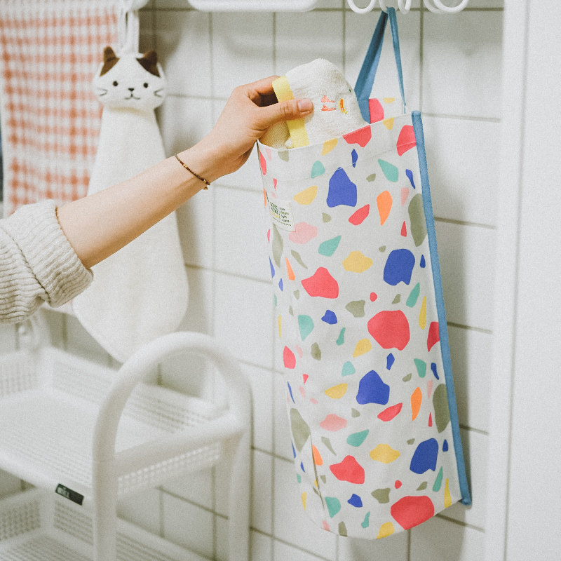 加大款塑料购物方便垃圾袋收纳神器厨房壁挂布艺抽取式收集收纳袋,收纳整理,垃圾袋收纳盒/袋,淘宝优惠券,粉丝福利购,淘宝优惠卷