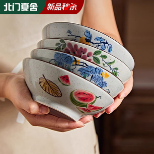 景德镇碗家用2025新款高颜值个人专用家用一人一个陶瓷新中式风