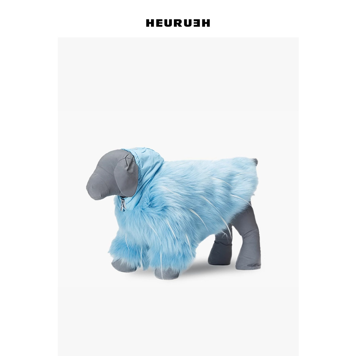 HEURUEH联名宠物装连帽人造毛皮
