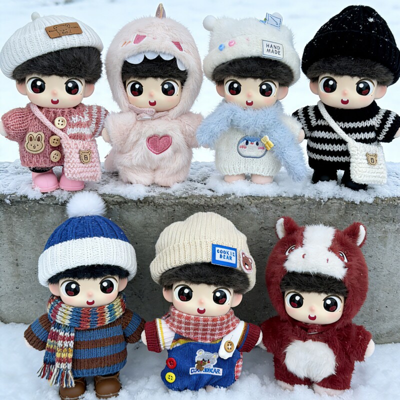 仅娃衣福小莎娃衣KFC福小莎孙颖莎联名周边公仔莎莎衣服换装可爱