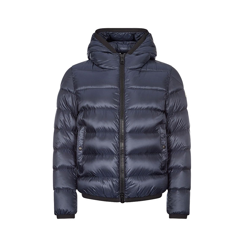 moncler蒙口myosotis2021冬季潮男款绗缝袖标连帽羽绒服保暖外套