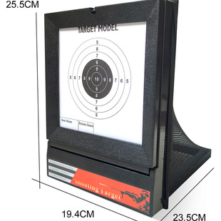 成人室内练习靶射击靶子可回收弹靶盒水弹箭训练标靶打靶网靶箱