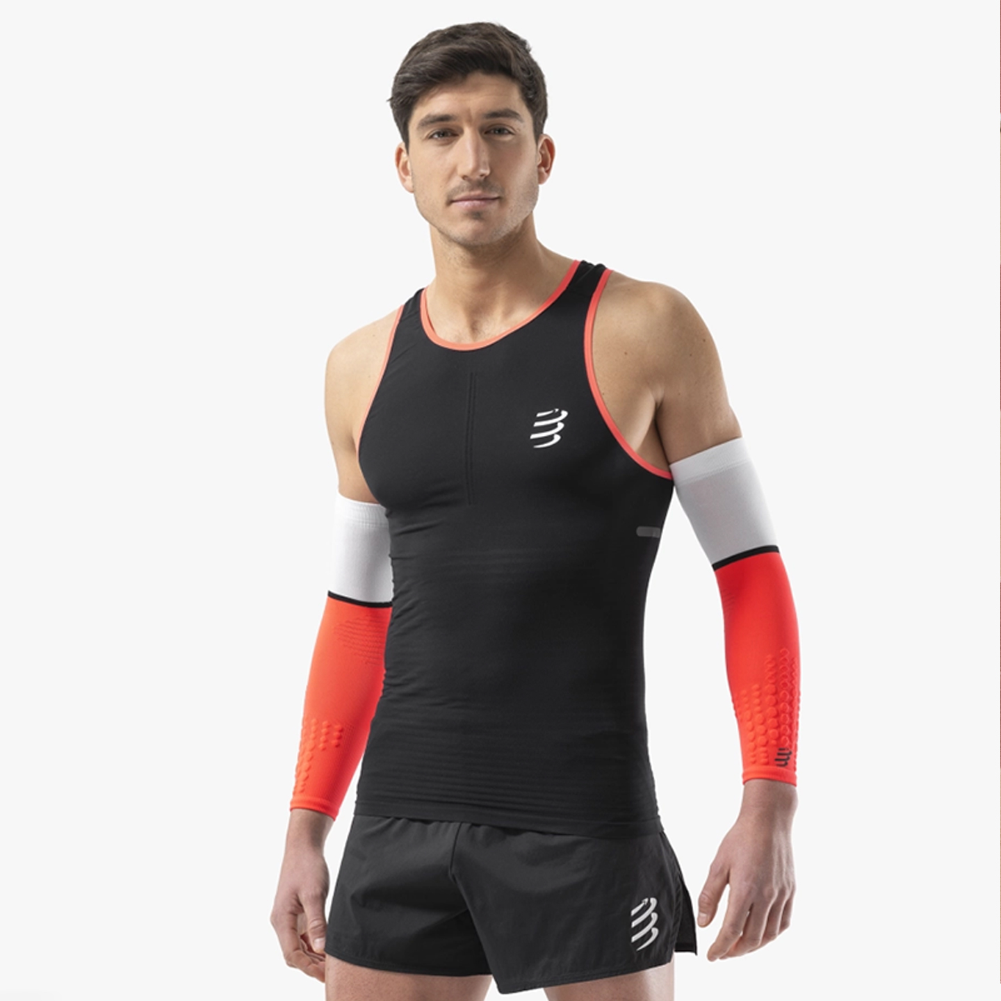 compressport跑步竞赛马拉松透气背心