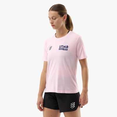 【2025UTMB】compressport运动跑步训练短袖T恤限量版女士