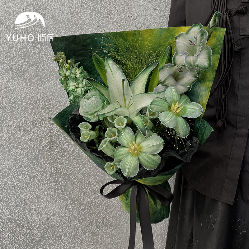 石纹纸水墨纸手工纸YUHO屿后