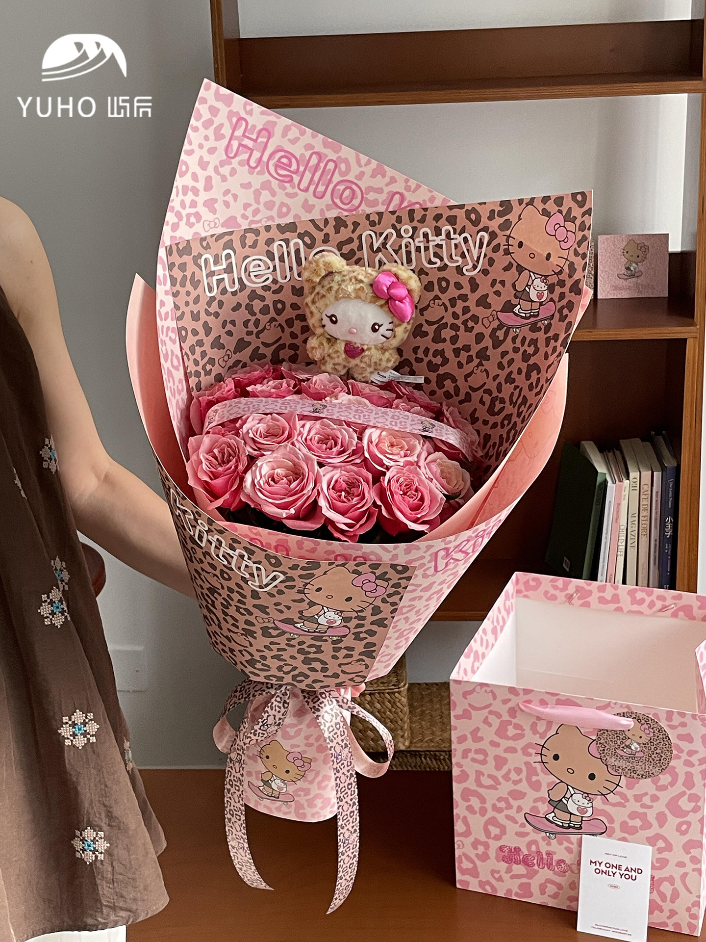 Affordable Taobao Leopard Print Flower Wrap – DIY Floral Supplies Deal - Product image 2