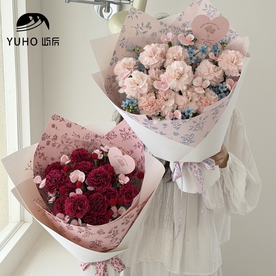 YUHO屿后母亲节花束包装纸