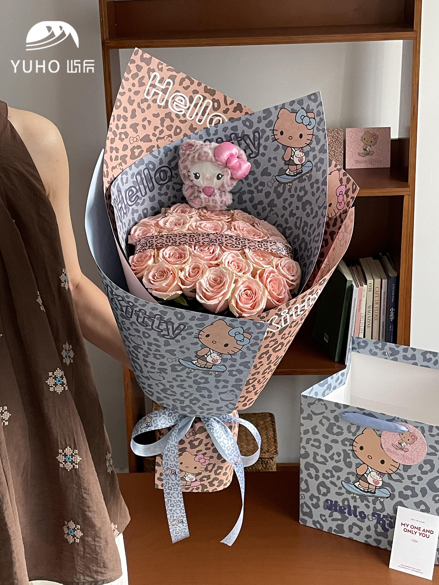 Affordable Taobao Leopard Print Flower Wrap – DIY Floral Supplies Deal - Product image 3