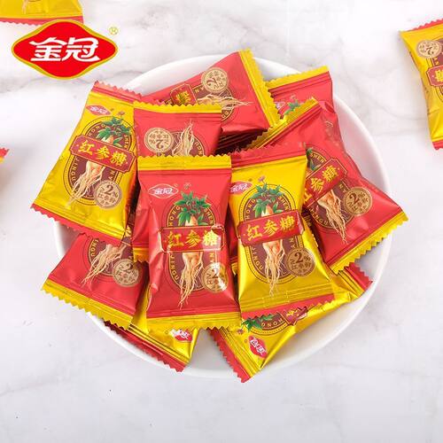 金冠红参糖硬糖喜糖批发