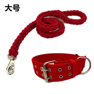 狗狗牵引绳中大型犬宠物狗链子项圈金毛萨摩哈士奇遛狗绳子加粗