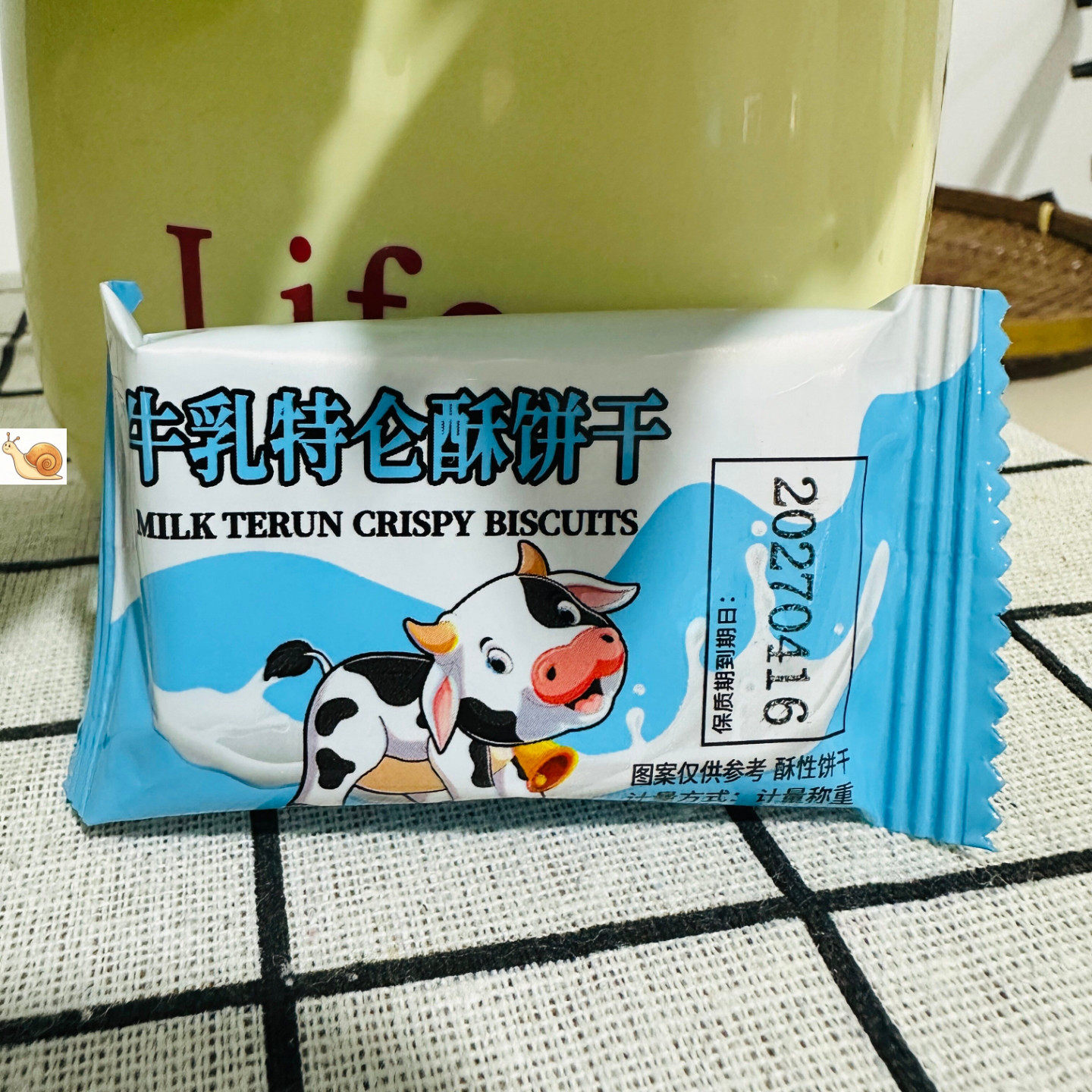 特浓老式牛奶特仑苏饼干