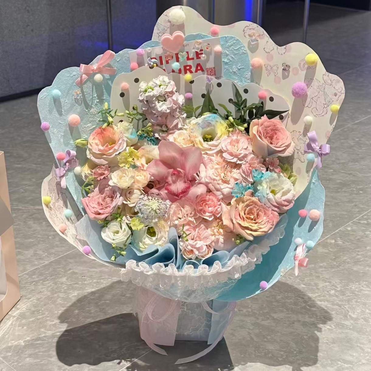香皂永生花束礼物实用教师节高级感生日礼物女生送闺蜜男女朋友