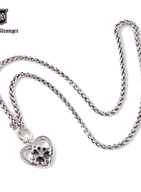 爱心项链NATIVESTRANGER925银