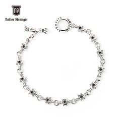 NATIVE STRANGER六芒星花式手链925银