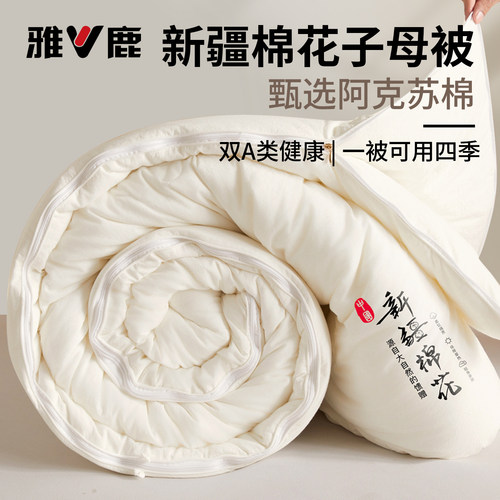 YALOO100新疆棉花子母被二合一