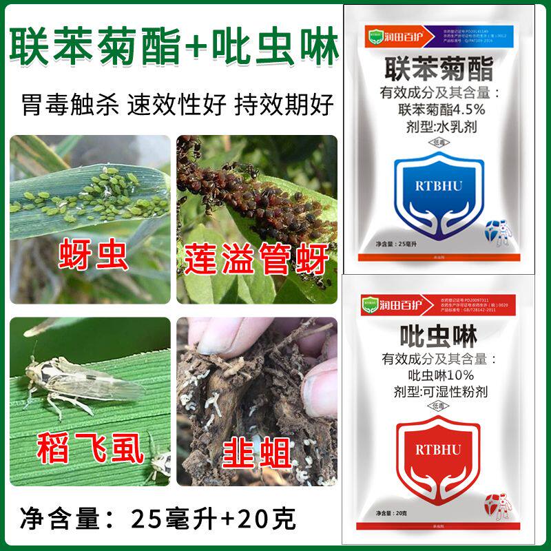 蚜虫蓟马稻飞虱韭蛆专用杀虫药
