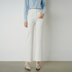 千寻宜2026春季 女 子亲肤舒适高腰显瘦直筒裤 新款 简约休闲棉料裤