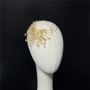 桃李杯独舞胶州秧歌剧目耕艺考舞蹈演出同款头饰头花古典傣族发饰