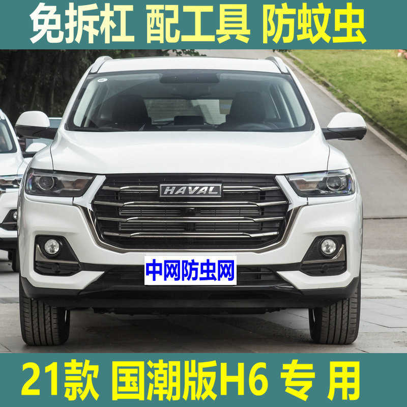 适用于哈弗21款国潮H6汽车水箱防虫网专用防虫网罩中网内置改装件