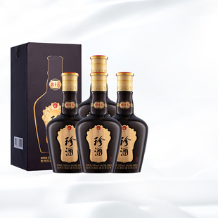 珍酒珍十五53度酱香型白酒500ml 光瓶大曲坤沙酒 2021年老酒