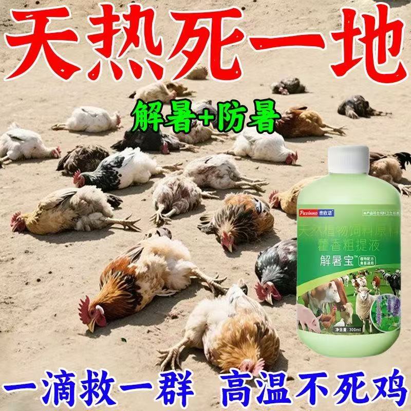 藿香正气水兽用藿香正气液中暑猪牛羊鸡鸭鹅抗应激降温解暑口服液