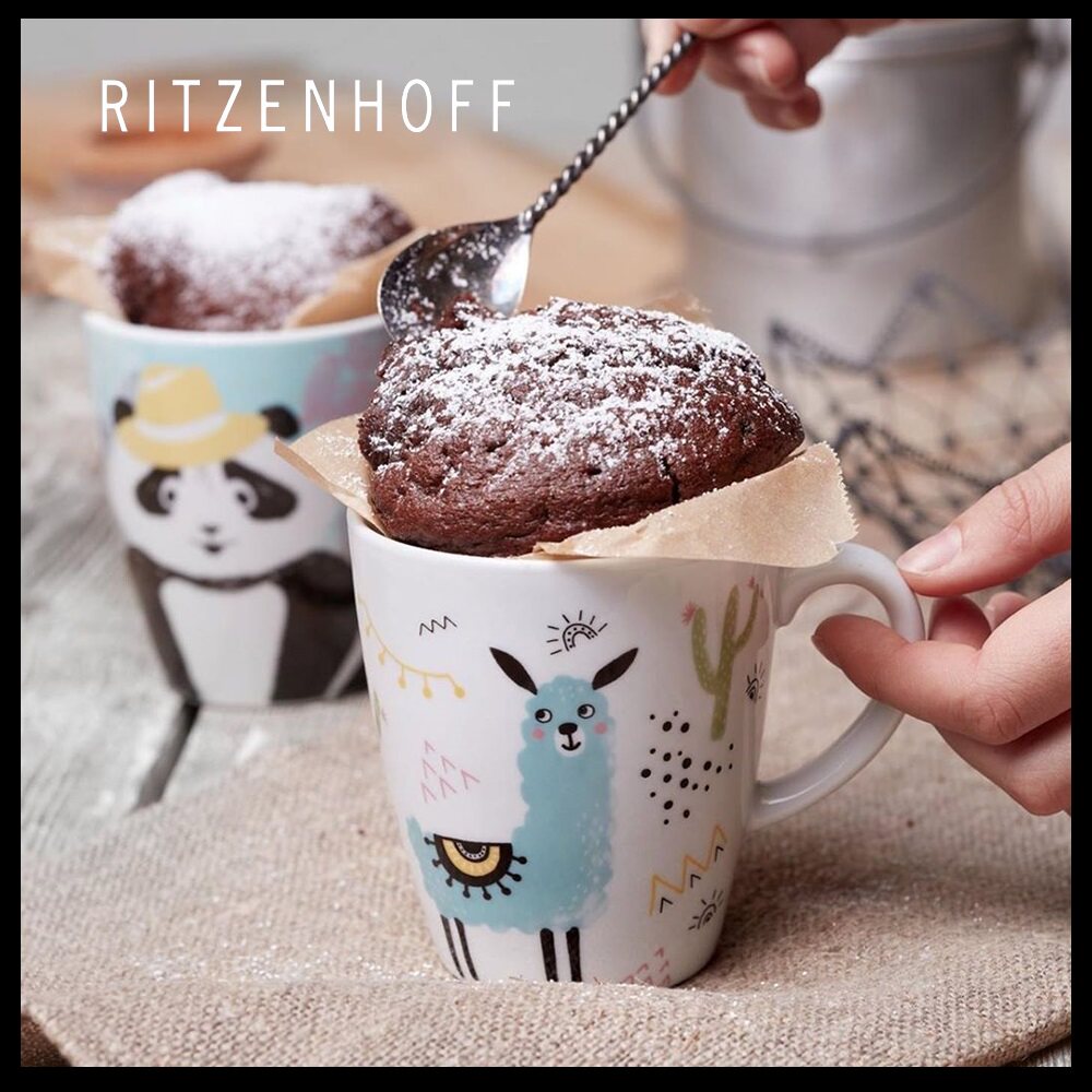 德国RITZENHOFF陶瓷马克杯咖啡杯设计师卡通创意图案礼盒