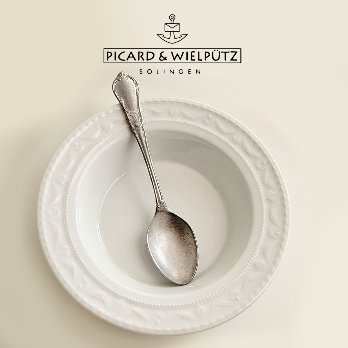 新品~德国Picard & Wielpütz洛可可复古叉勺咖啡勺西餐餐具18/10