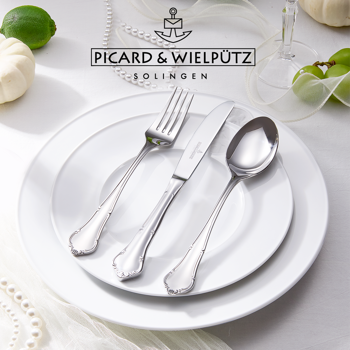 德国Picard & Wielpütz宫殿18/10不锈钢刀叉勺子抹刀甜品叉复古