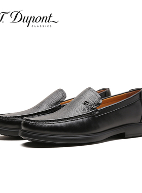 S.T. Dupont都彭男士豆豆鞋商务高端真皮一脚蹬百搭夏季L32251121