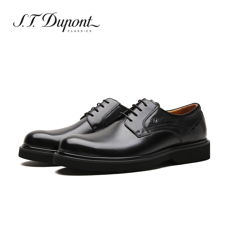 S.T. Dupont都彭男士商务正装皮鞋软底西装新郎真皮婚鞋L32250408