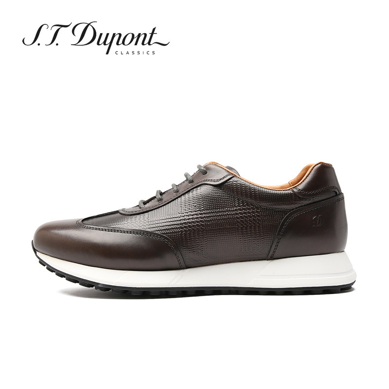 S.T. Dupont/都彭老爹运动休闲跑步真皮时尚潮流男鞋 E31110212