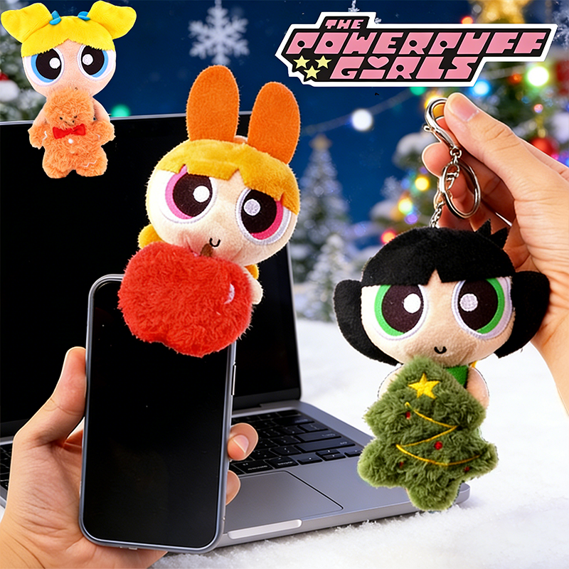 【正版授权】圣诞飞天小女警挂件